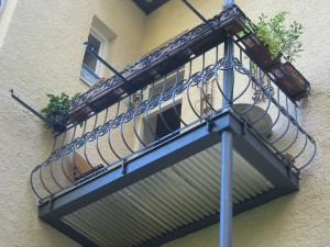 Balkonanlage Denkmalgeschützt